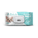 Absorb Plus AntiBacterial Pet Wipes Unscented 15cm x 20cm - 80sheets