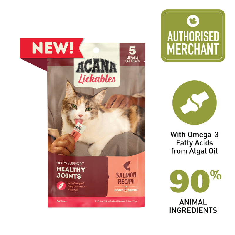 Acana Cat Treat Lickables Salmon 14g x 5