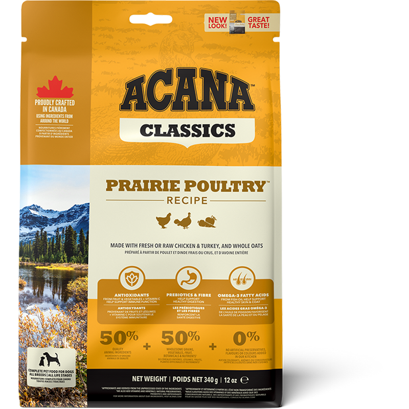 Acana Dog Classics Prairie Poultry 340g