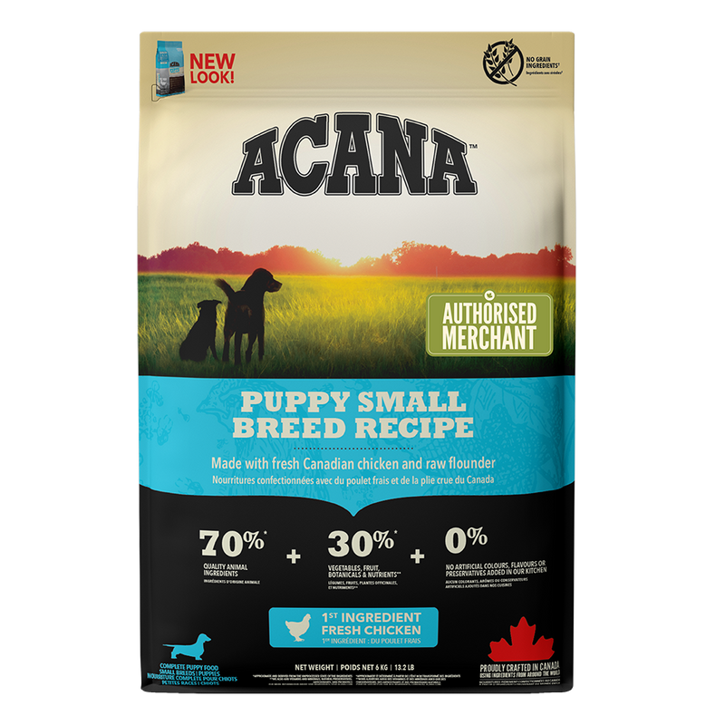 Acana Dog Heritage Puppy Small Breed 6kg