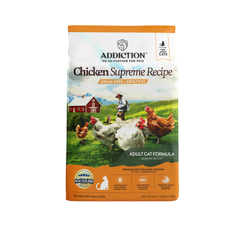 Addiction Cat Chicken Supreme Grain-Free 10lb