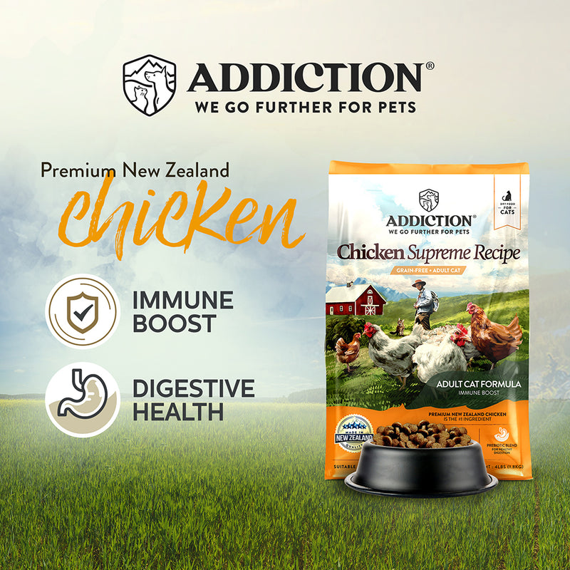 Addiction Cat Chicken Supreme Grain-Free 10lb