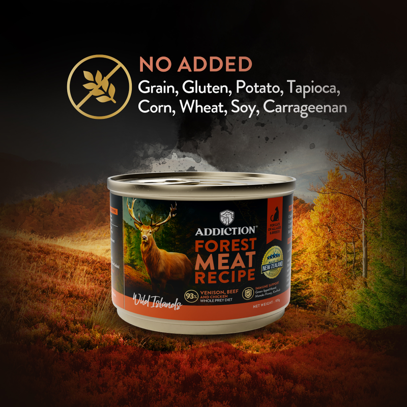 Addiction Cat Wild Islands Forest Meat 185g