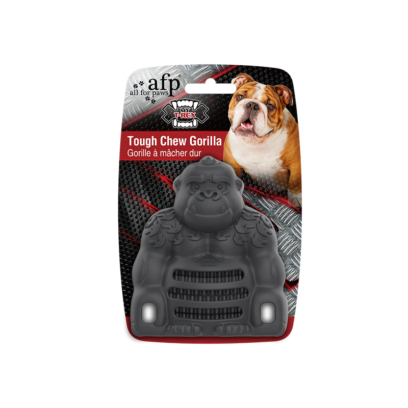 All For Paws Dog My T-Rex Tough Chew Gorilla L
