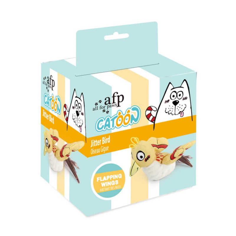 All For Paws Catoon Jittering Bird Yellow