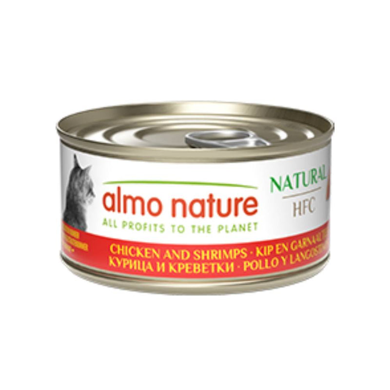 Almo Nature Cat HFC Natural Chicken & Shrimp 70g
