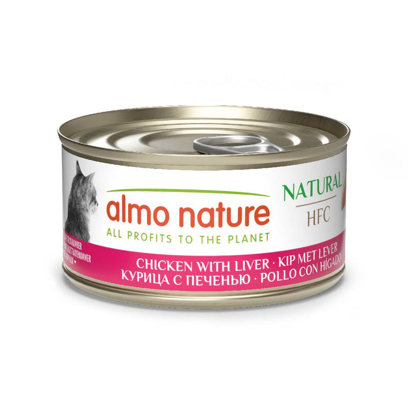 Almo Nature Cat HFC Natural Chicken with Liver 70g