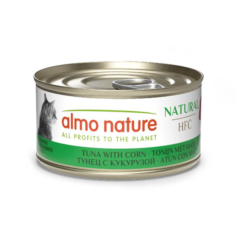 Almo Nature Cat HFC Natural Tuna with Corn 70g