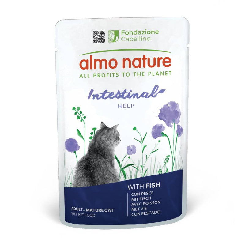 Almo Nature Cat Holistic Functional Intestinal Help with Fish 70g