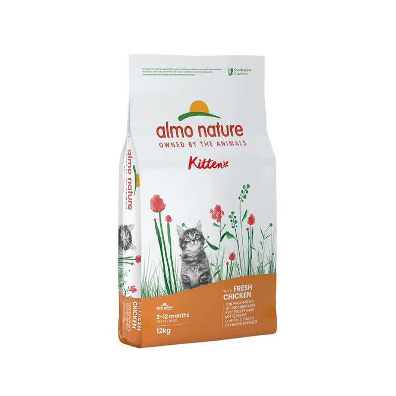 Almo Nature Cat Holistic Kitten With Fresh Chicken 12kg