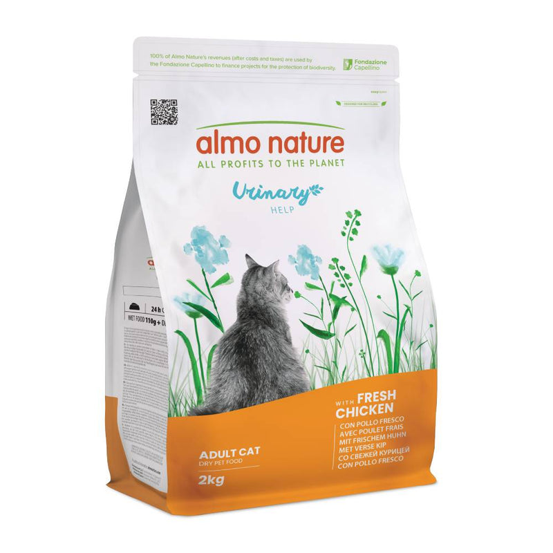 Almo Nature Cat Holistic Urinary Help with Fresh Chicken 2kg