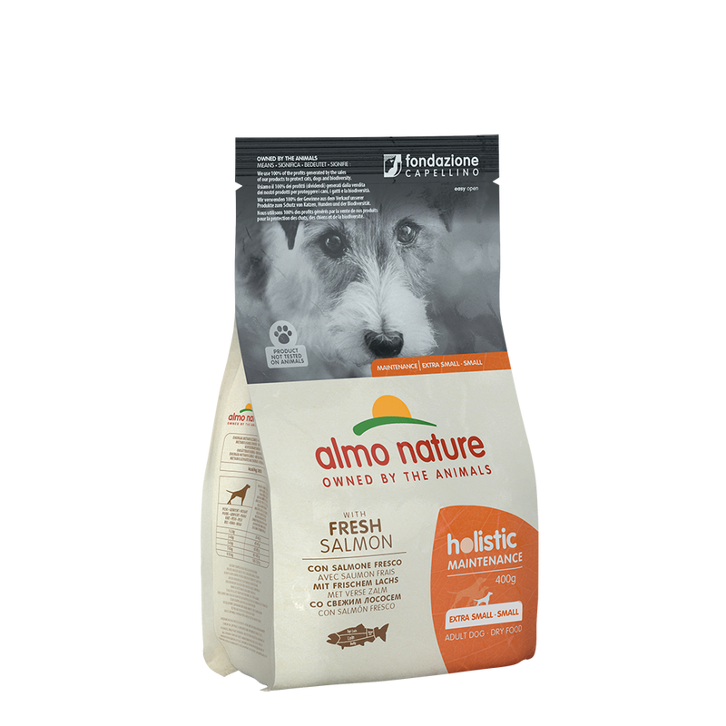 Almo Nature Dog Holistic XS-S Adult Salmon 400g