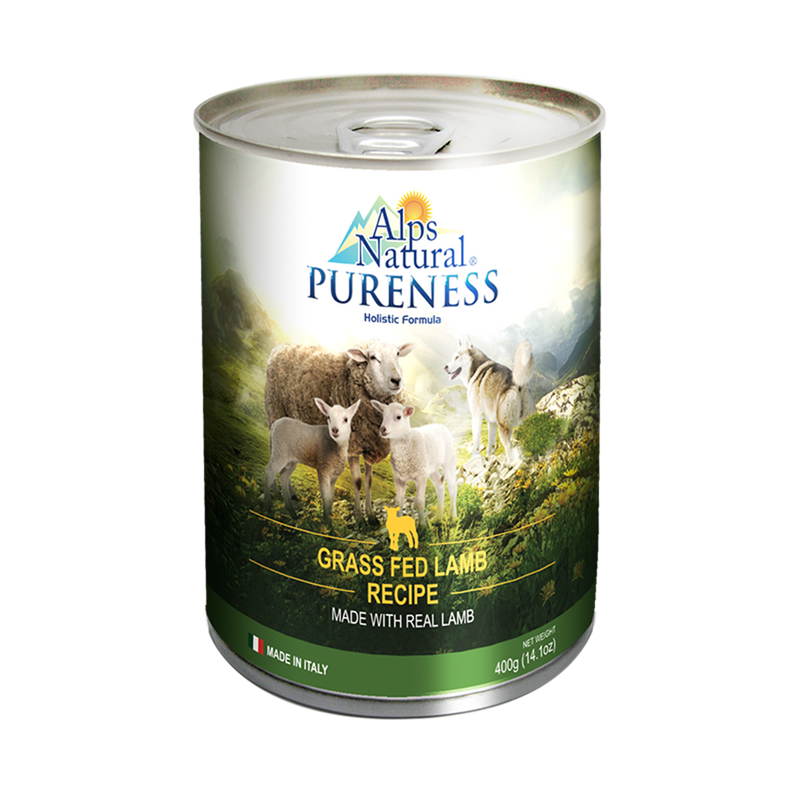 *DONATION TO PAWSANGELS_SG* Alps Natural Dog Pureness Grass-Fed Lamb 400g x 24cans