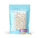 Altimate Pet Dog Dental Chews Infused with Spearmint Breath Strips - Milk Mini Stick 55pcs