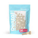 Altimate Pet Dog Dental Chews Infused with Spearmint Breath Strips - Milk Toothbrush Mini 26pcs