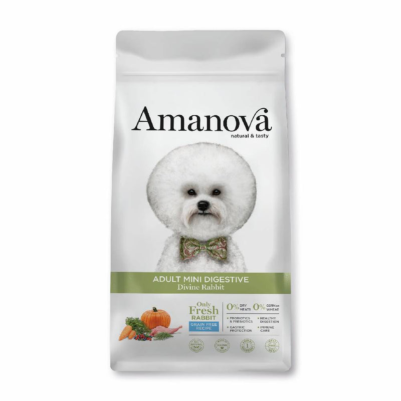 Amanova Dog Adult Mini Digestive Grain-Free Rabbit 7kg
