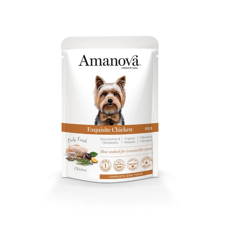 Amanova Dog Adult Pouch Chicken 100g