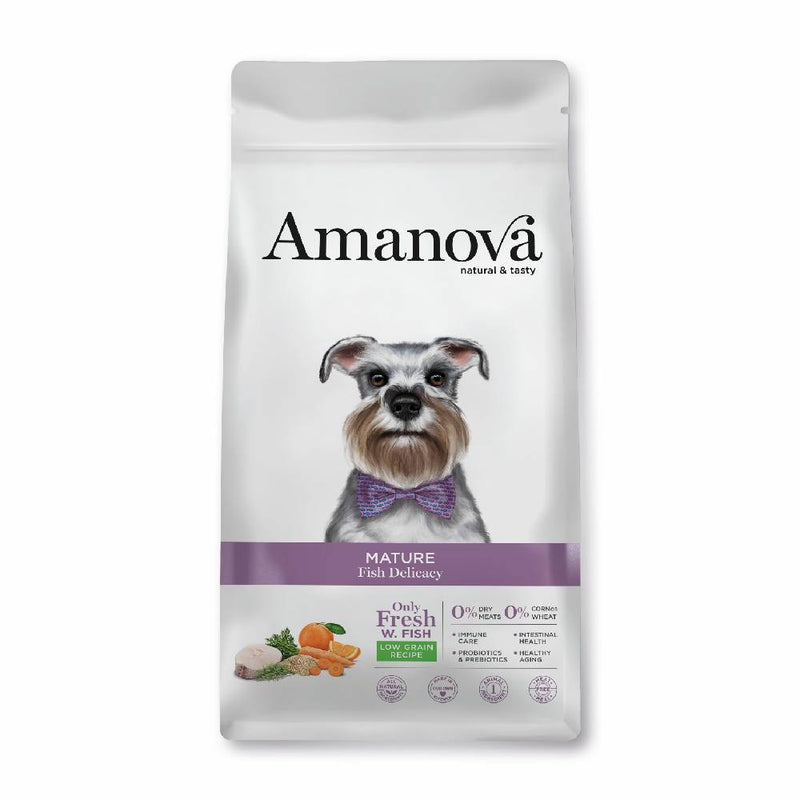 Amanova Dog Mature White Fish 10kg