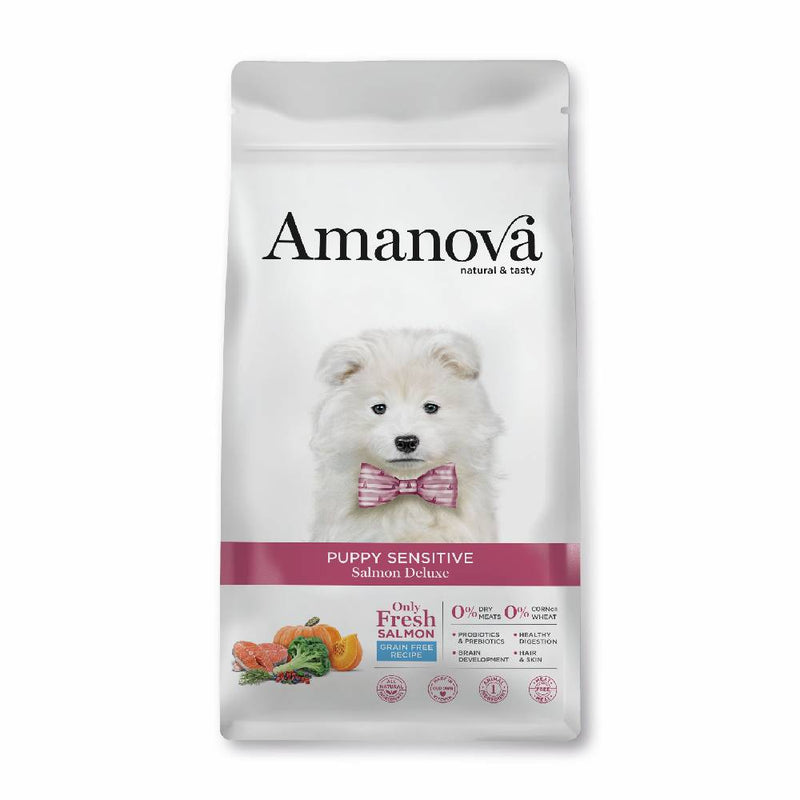 Amanova Dog Puppy Sensitive Grain-Free Salmon 2kg