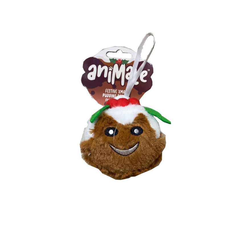 Animate Dog Toy Xmas Pudding