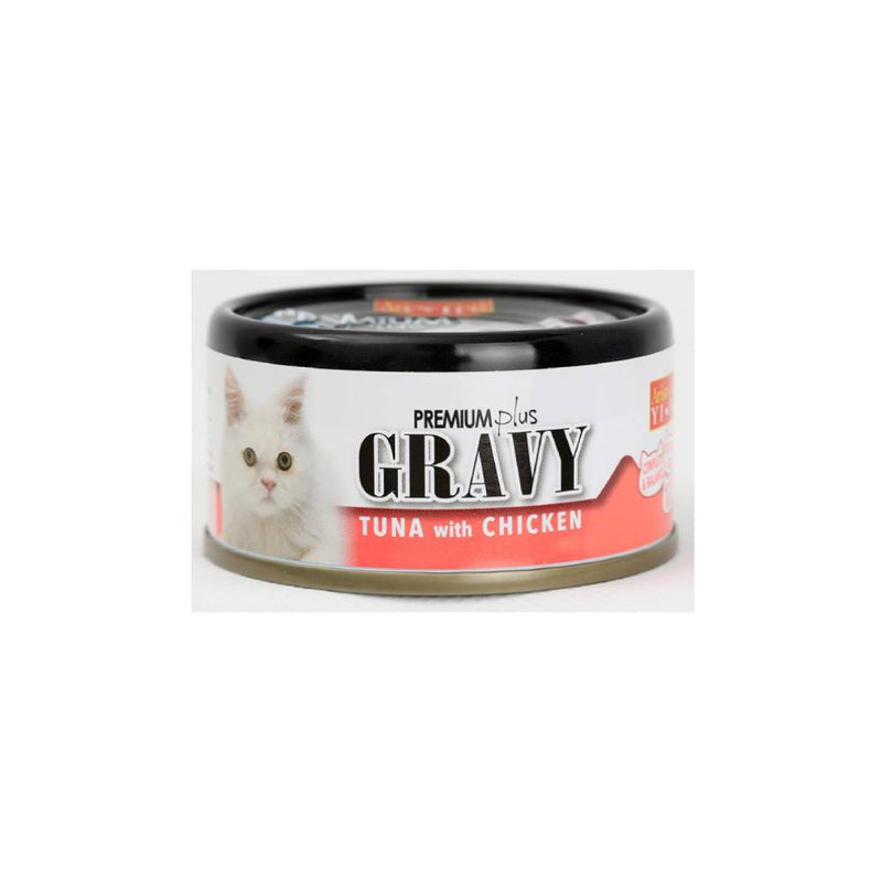 Aristo-Cats Premium Plus Gravy Tuna with Chicken 80g