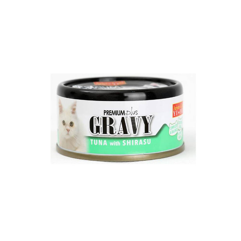 Aristo-Cats Premium Plus Gravy Tuna with Shirasu 80g