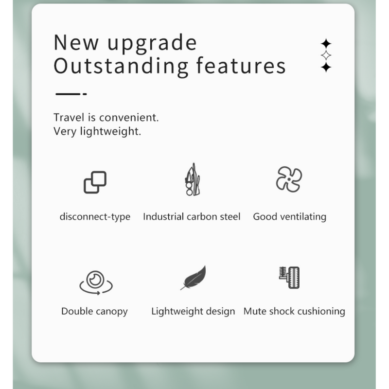 BNDC Pet Stroller 107 Sky - Main Image