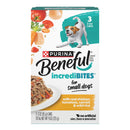 Beneful IncrediBites for Small Dogs Chicken with Gravy 85g x 3