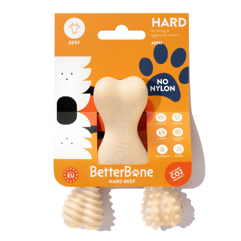BetterBone Dog Chew Toy Hard Beef Mini