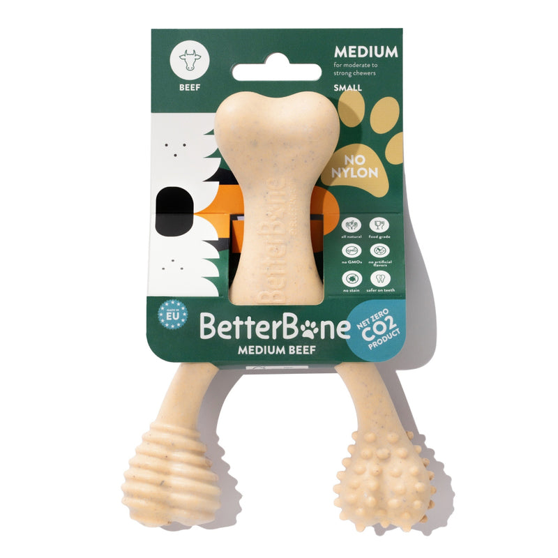 BetterBone Dog Chew Toy Medium Beef Small