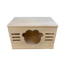 Solid Wood Pet House - Carrot Top M (L50cm x B30cm x H30cm)
