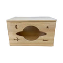 Solid Wood Pet House - Planet L (L60cm x B35cm x H35cm)