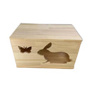 Solid Wood Pet House - Rabbit L (L60cm x B35cm x H35cm)
