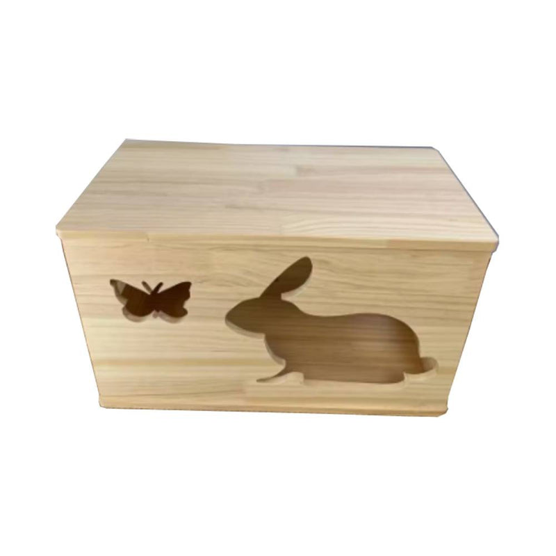 CatMC Solid Wood Pet House - Rabbit L (L60cm x B35cm x H35cm)