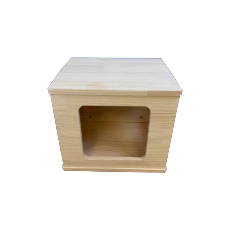 CatMC Solid Wood Pet House - Rectangle S (L35cm x B30cm x H30cm)