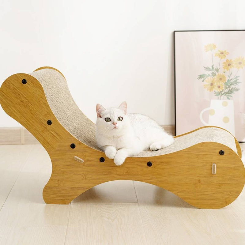 Cat Scratching Sun Tan Chair L