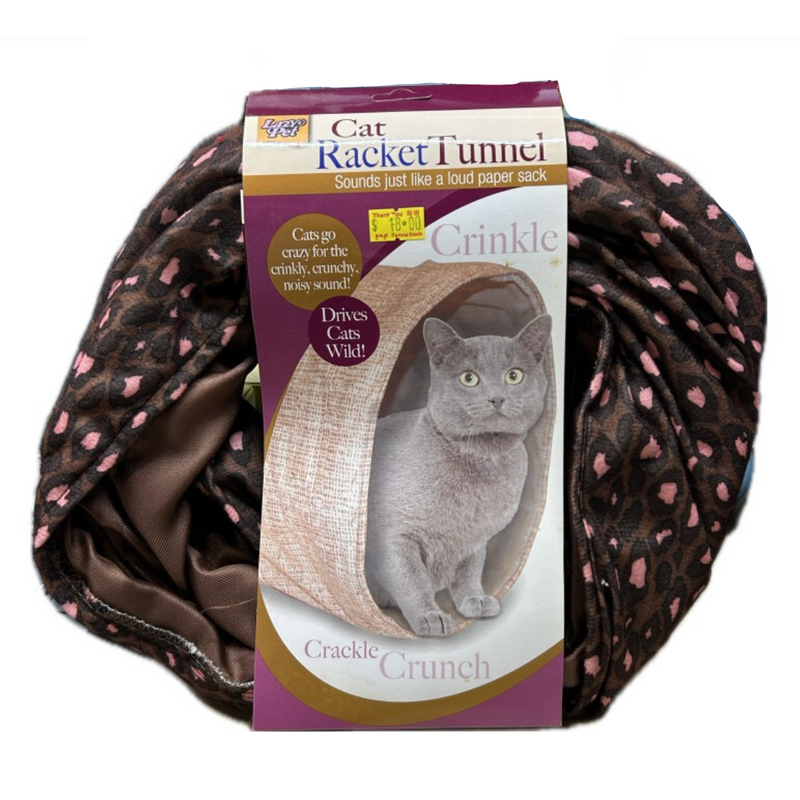 Lazy Pet Cat Racket Tunnel