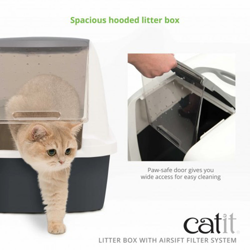 Catit Airsift Hooded Cat Litter Pan Jumbo