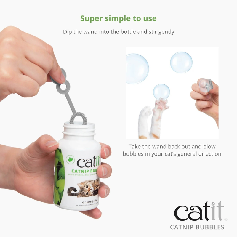 Catit Catnip Bubbles 5oz