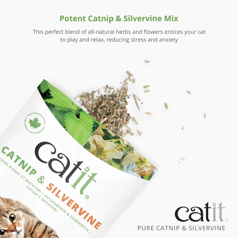 Catit Catnip & Silvervine 1oz