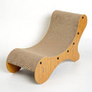 Cat scratching Sun Tan Chair