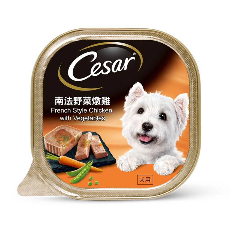 Cesar French Style Chicken with Vegetables 100g
