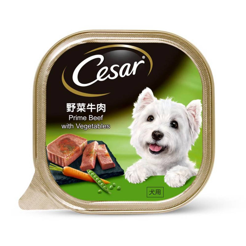Cesar Prime Beef with Vegetables 100g