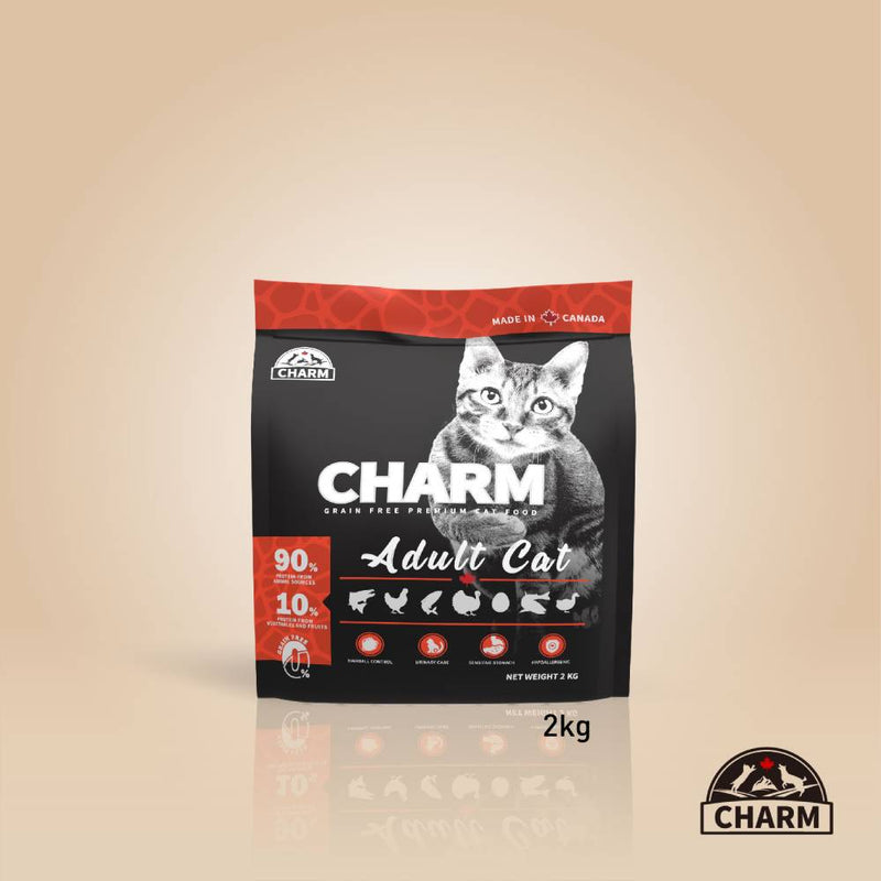 Charm Cat Adult Grain Free Premium Food 2kg