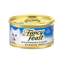 *DONATION TO CATS OF MARINE TERRACE* Fancy Feast Classic Ocean Whitefish and Tuna Feast 85g x 24cans