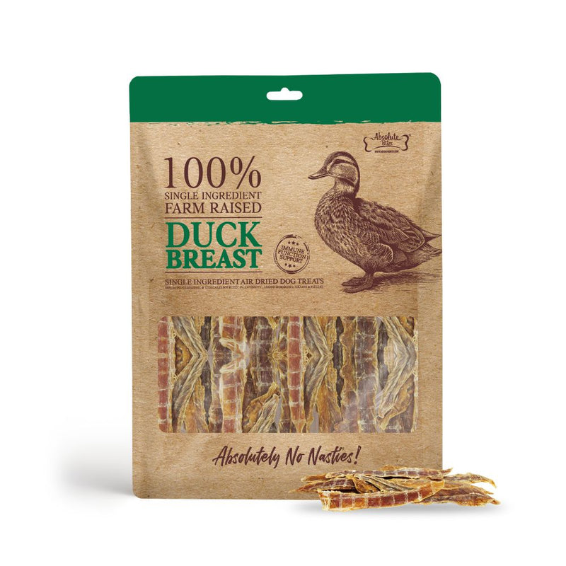 *DONATION TO LOVE THE VOICELESS* Absolute Bites Air-Dried Duck Breast 110g