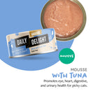 Daily Delight Cat Mousse with Tuna 80g (DD61N)