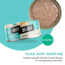 Daily Delight Cat Mousse with Tuna and Sardine 70g (DD611)
