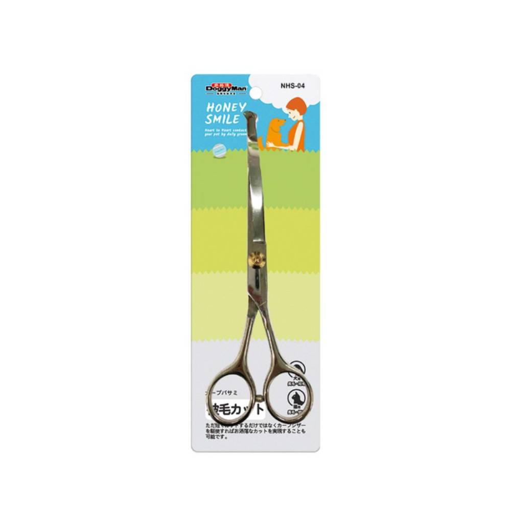 DoggyMan Honey Smile Curved Grooming Scissor 6.5