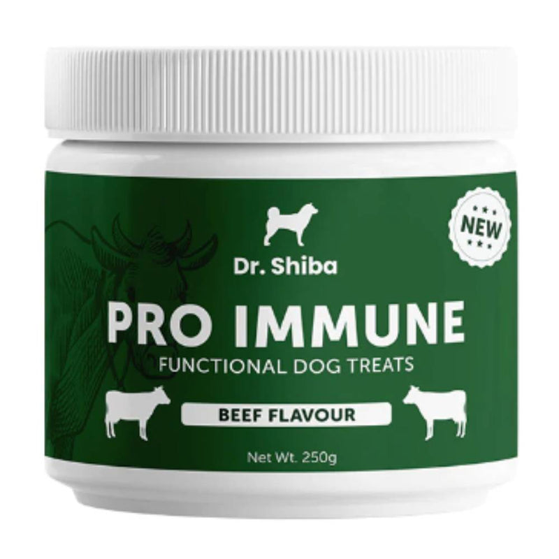 Dr. Shiba Dog Treats Supplement Pro Immune Beef 250g